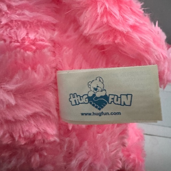 Hug Fun 34" Pink Pig Stretchy Legs Arms Stuffed Animal Plush - Picture 8 of 11